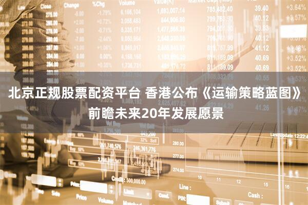北京正规股票配资平台 香港公布《运输策略蓝图》 前瞻未来20年发展愿景